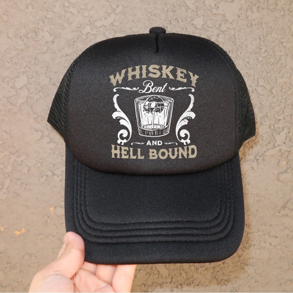 Whiskey Bent Country Trucker Hat